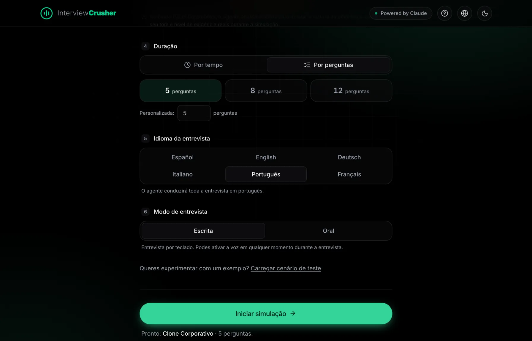Cola a oferta e o teu CV